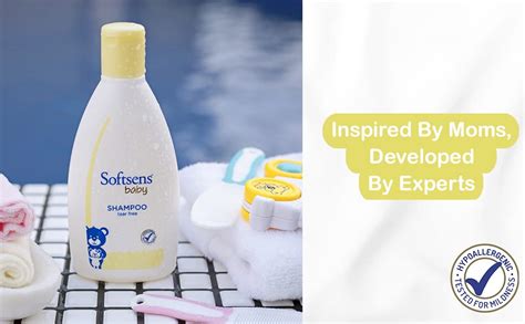 Buy Softsens Baby TEAR FREE Shampoo | Mild, Hypoallergenic, Paraben ...