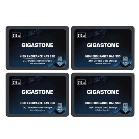 Amazon.in: Buy Gigastone Enterprise 512GB NAS SSD (4-Pack) 24/7 High ...