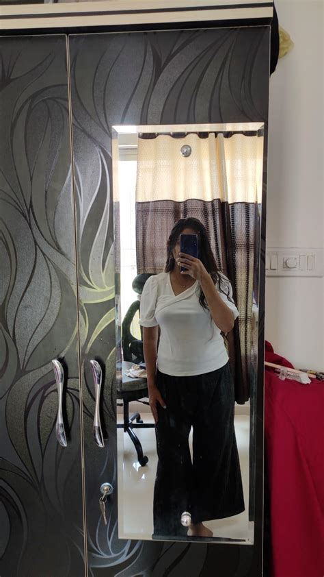 Buy Dream Beauty Fashion Women's Asymmetric Neck Puff/Balloon Bishop ...