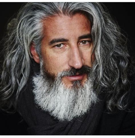 Older Mens Long Hairstyles, Mens Hairstyles, Haircuts, Grey Beards ...