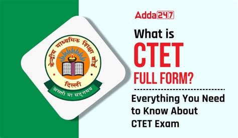 CTET Full Form- Central Teacher Eligibility Test