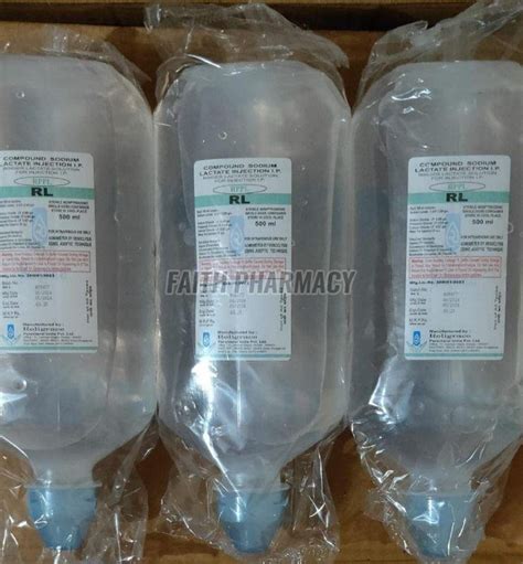 RL RPPL Compound Sodium Lactate Injection Exporter, Supplier from Indore