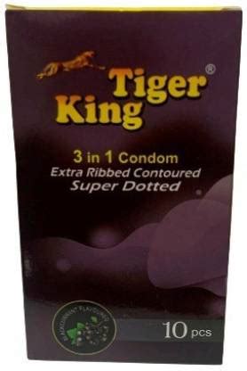 TITANIUM SECRET EXTRA RIBBED CONTOURED SUPER DOTTED BLACK CURRENT ...