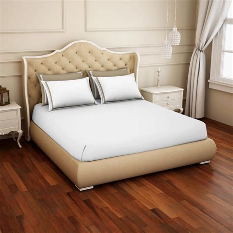 Buy SPACES Hygro Cotton 300TC 5Pcs Super King Bedsheet Set from Spaces ...