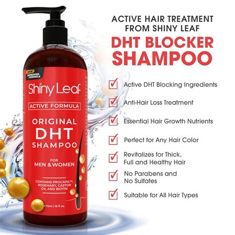 ShinyLeaf Anti-Hair Loss Shampoo With Biotin, for Men & Women India | Ubuy