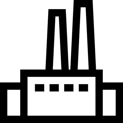 Industrial park - Free buildings icons