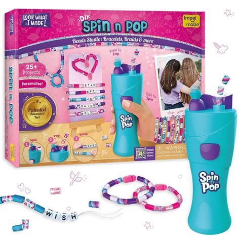 Imagimake Spin n Pop Beads Studio -Big — Toycra
