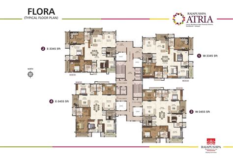 Rajapushpa Atria - Gated Community Apartments in Kokapet | Apartments ...