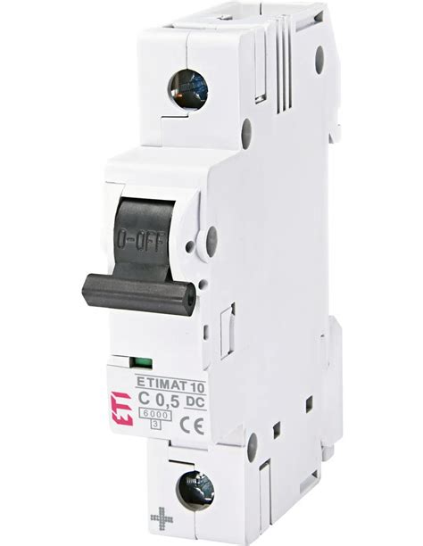 Авт. выключатель ETIMAT 10 DC 1p C 20A (6 kA)