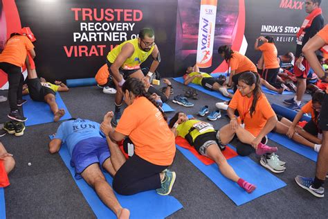 AVS at Airtel Delhi Half Marathon 2019 for Puma, Volini Maxx & Tata ...