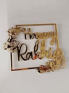 Sunshine Lasers Happy Raksha Bandhan Gift Tags (Pack of 10) Rakhi Gift ...