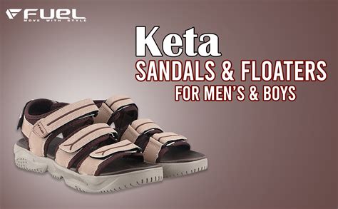 Fuel Keta Men's Comfortable, Lightweight, Anti-Skid Sandals for Outdoo