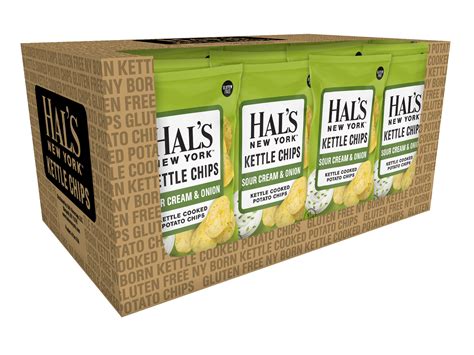 Hal's Sour Cream & Onion Kettle Chips | Hal's New York