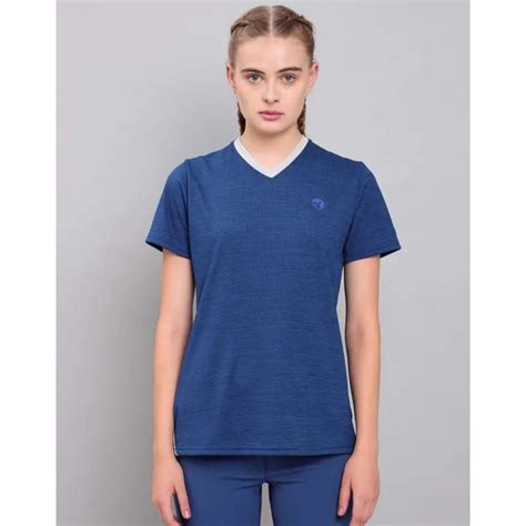 Technosport Women's Active Running T-Shirt-W121(Denim) – Sportswing.in
