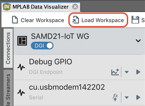 Image result for Data Visualizer Terminal MPLAB