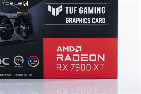 ASUS TUF RX 7900 XT O20G GAMING 顯示卡開箱實測 以嶄新設計迎接效能推升 - Mobile01