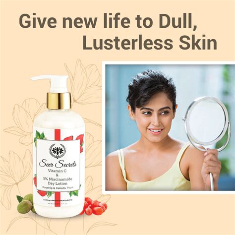 Rosehip and Kakadu Plum Vitamin C & 5% Niacinamide Day Lotion, 300ml ...