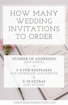Where To Order Wedding Invitations by How Many Wedding Invitations Should I Order Oh My Where To Order Wedding Invitations