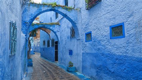Blue Morocco Wallpaper 1920x1080