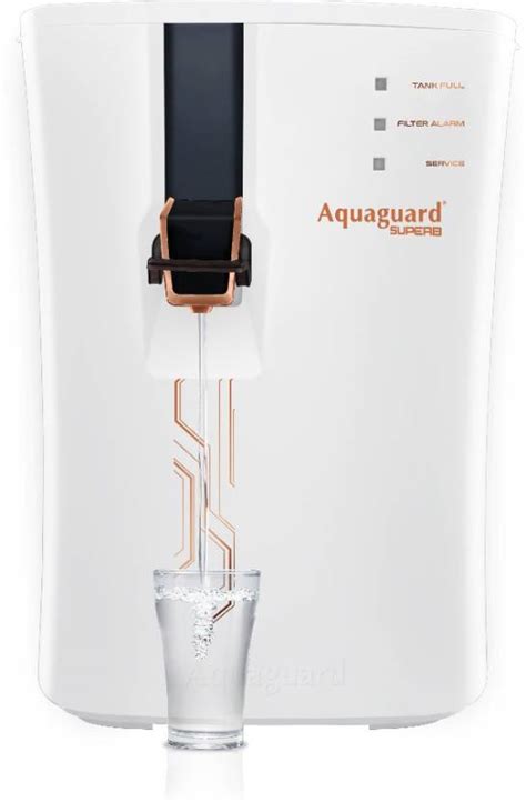 Aquaguard Superb RO+UV+MTDS+ZPP+SS 7 L RO + UV + MTDS Water Purifier ...