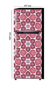 RUBY DECOR 151.892 cm Ruby Décor Decorative Refrigerator Door Sticker ...