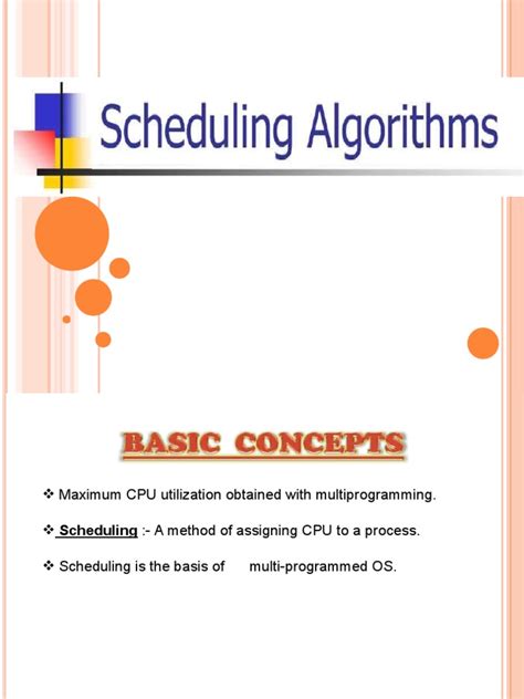 scheduling algorithm tutorial 的图像结果