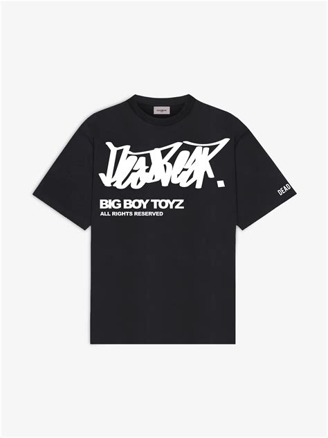 SIGNATURE TEE BLACK – DEADBEAR INDIA