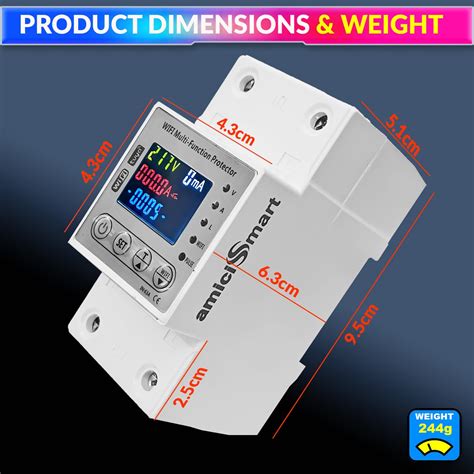 Wi-Fi smart energy meter with real-time monitoring, voltage & leakage ...