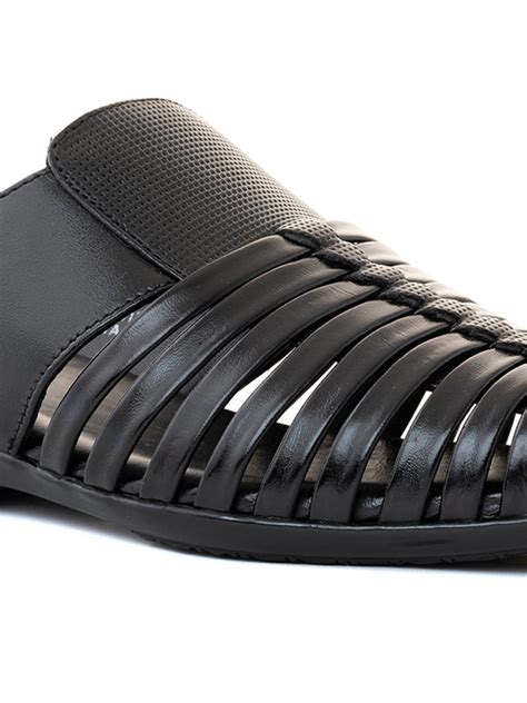 Buy KHADIM Lazard Leather Mule Slip-On Sandal for Men Online in India ...
