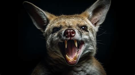 Fierce wild animal with sharp teeth 54359210 Stock Photo at Vecteezy