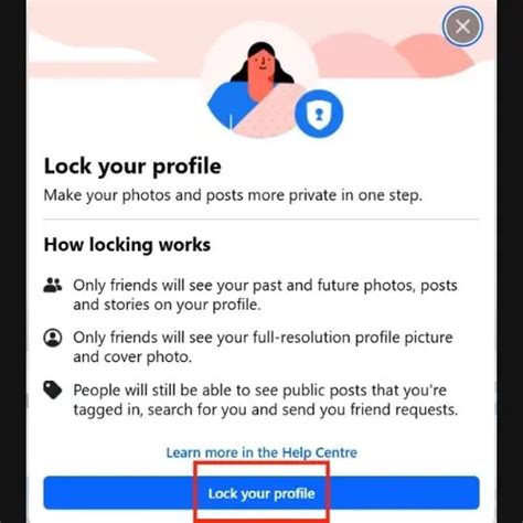 Image result for How to Enable Lock Profile in Facebook Using Browser