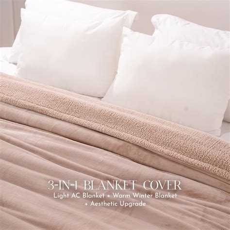 Buy Pink Blanket Cover For Double Bed Online | Zarf Studios