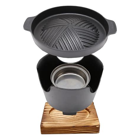 Buy Saihisday7" Single Person Grill Japanese Mini Hibachi Grill, Mini ...