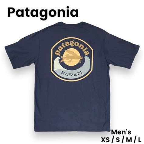 【Patagonia】【ハワイ限定】 希少 Patagonia HAWAII メンズ Tシャツ ネイビー XSサイズ Sサイズ Mサイズ L ...