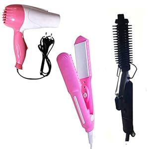 COMBO NV-1290 Foldable Hair Dryer 2 Speed Setting 1000 WATT (PINK ...