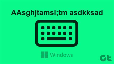 How to Fix Keyboard Typing Multiple Letters 的图像结果