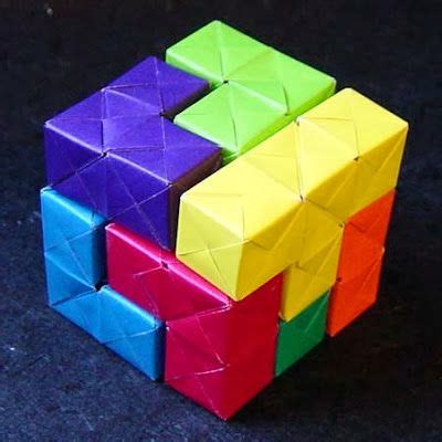 Image result for Origami Using a Rectangular Paper Making a Infinity Cube Using Paper