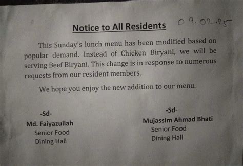 Notice On Beef Biryani In AMU Hostel Sparks Controversy; Hindu Leaders ...
