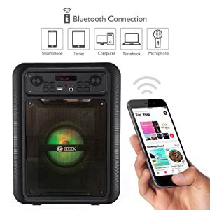 Zoook Rocker Thunder Pro 30 Watt Wireless Bluetooth Party Speaker ...