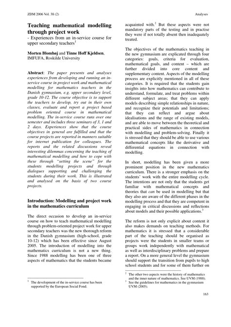 Mathematical Model Project 的图像结果