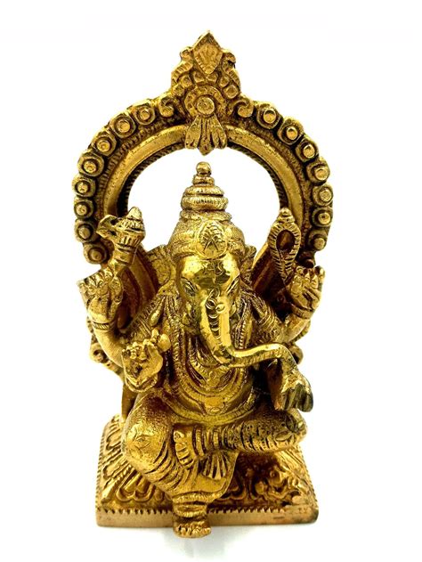 Arihant Craft Hindu God Ganesha Idol Ganpati Statue Sculpture Hand ...