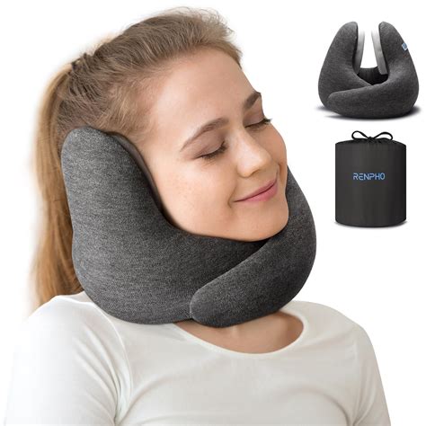 Buy RENPHO Neck Pillow Airplane for 360°Neck Support, Travel Pillow ...