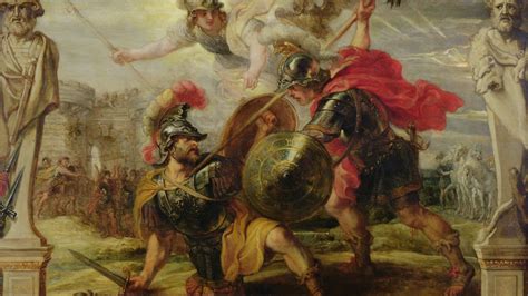 The Fight of Hector and Achilles: The Tragic Death of Trojan Warriors