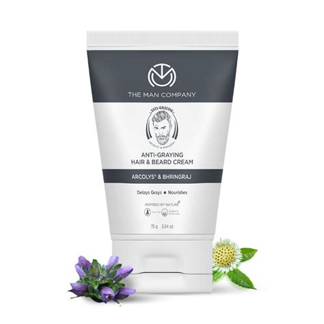 Buy The Man Company Anti-Graying Hair & Beard Cream For Men Online