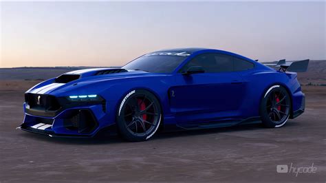 2024 Ford Mustang Shelby GT500 Concept by Hycade Is a Fictional Widebody Monster
