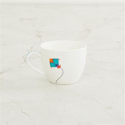 Buy Lucas Puppet Printed Tea Cup And Saucer - 210 ML from Home Centre ...