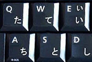 Online Welcome Japanese Hiragana Keyboard Stickers Transparent ...