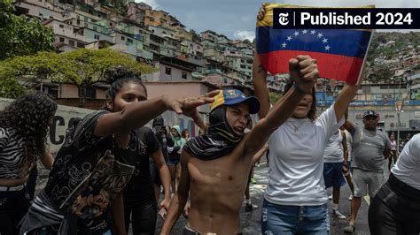 Protests Erupt in Venezuela After Contested Election Results Are ...