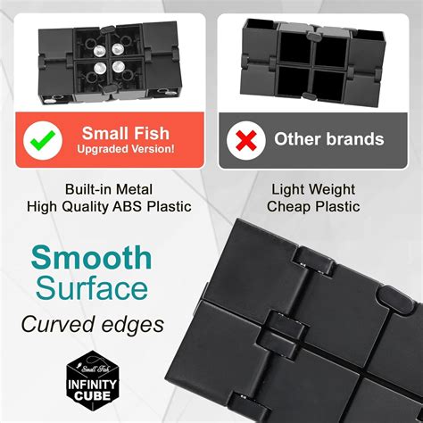 SMALL FISH Infinity Cube Sensory Fidget Toy, EDC Fidgeting Game India ...