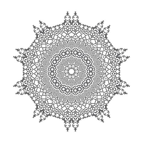 Elegant mandala vector for design | Premium Vector